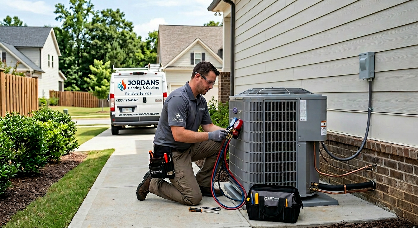 Modern HVAC system — Jordan's Heating and Cooling, Newport News VA